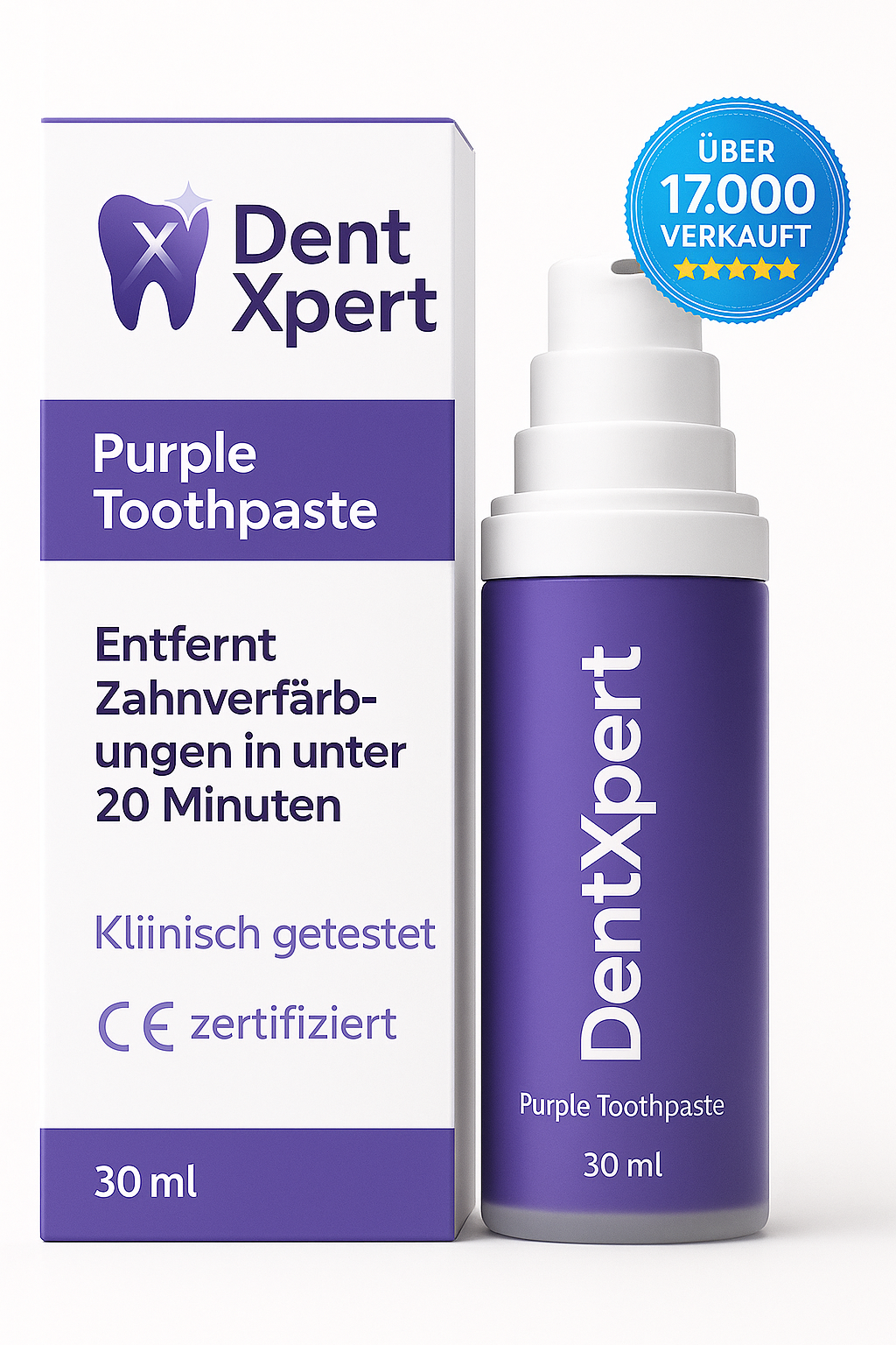 DentXpert® Lila Zahnpasta