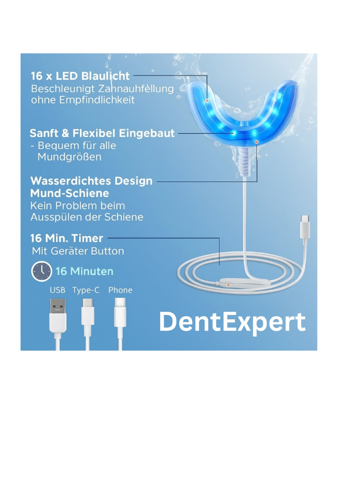 DentXpert® LED-Zahnaufhellungsset